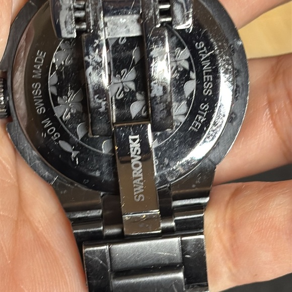 Swarovski City Black Stainless Steel Women's Bracelet Watch #5181626 Working 🙌🏼 - Picture 7 of 11
